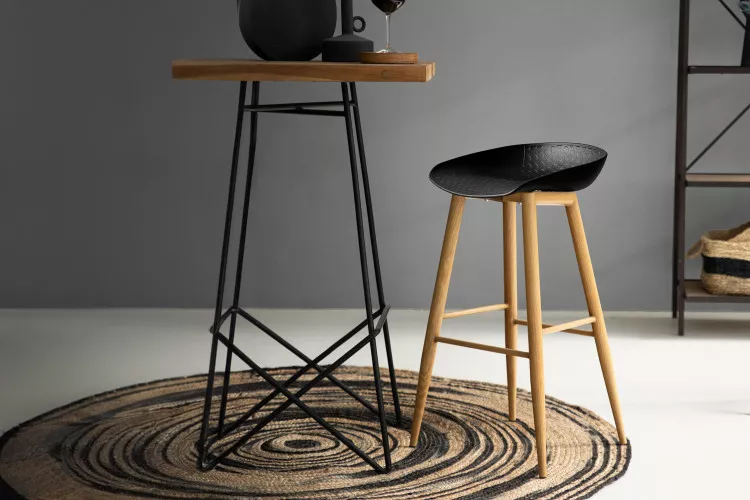 Hunter Bar Stool - Black