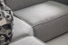 Jagger Modular - Corner Couch With Ottoman - Mist Fabric Corner Couches - 3