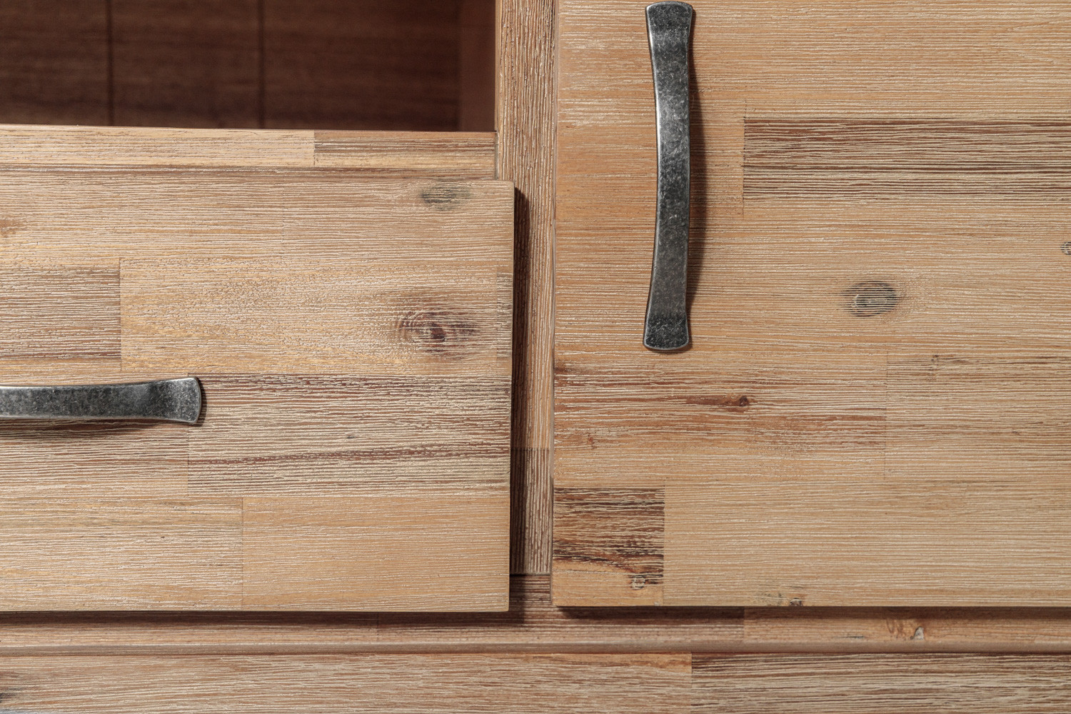 Vancouver Acacia Wood TV Stand 2m Cielo