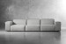 Jagger Modular - 4 Seater Couch - Mist 4 Seater Fabric Couches - 4