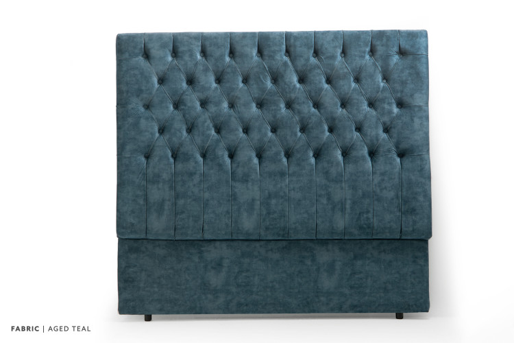 Kate Headboard - Queen - Aged Teal