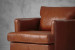Remington Leather Armchair - Burnt Tan Armchairs - 4