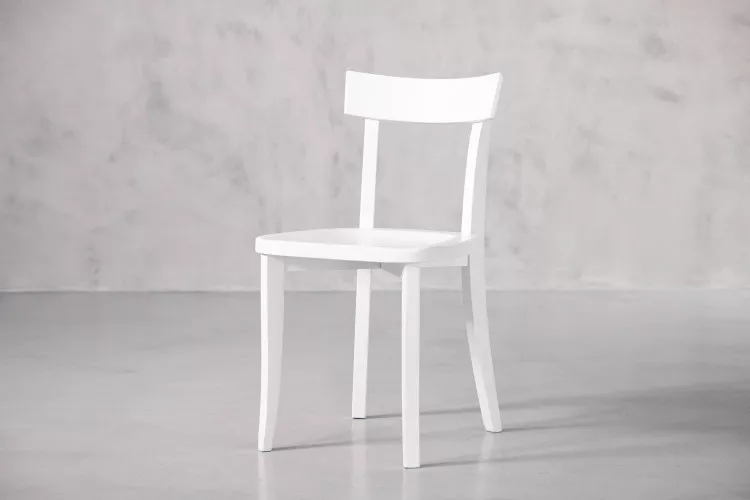 Nera Dining Chair - Matt White Dining Chairs - 2