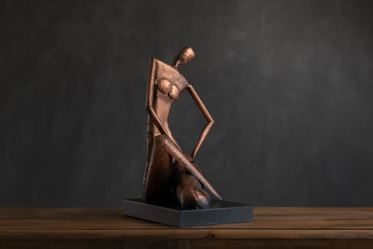 Metal Sculpture - Figure Decor - 1