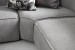Jagger Modular - Grand Corner Couch Set  - Mist Fabric Modular Couches