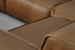 Jagger Leather Modular - Grand Corner Couch Set  - Sahara Modular Couches - 6