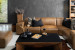 Jagger Leather Modular - Corner Couch With Ottoman - Sahara Leather Corner Couches