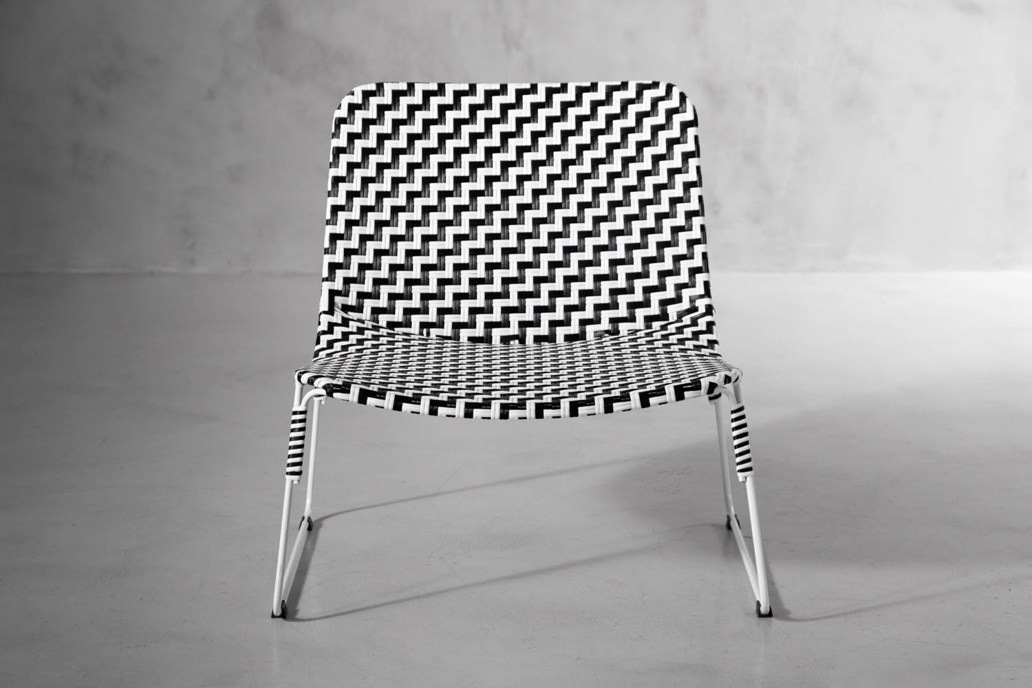 Clifton Chair - Black & White Armchairs - 2