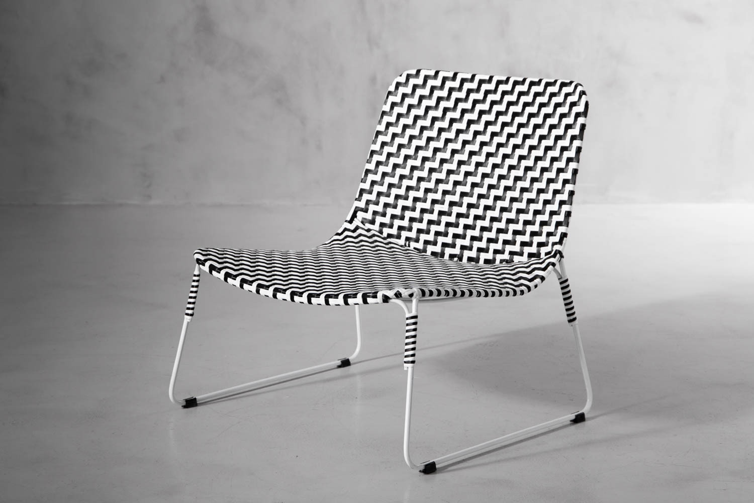Clifton Chair - Black & White Armchairs - 1