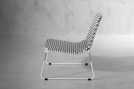 Clifton Chair - Black & White Armchairs - 4