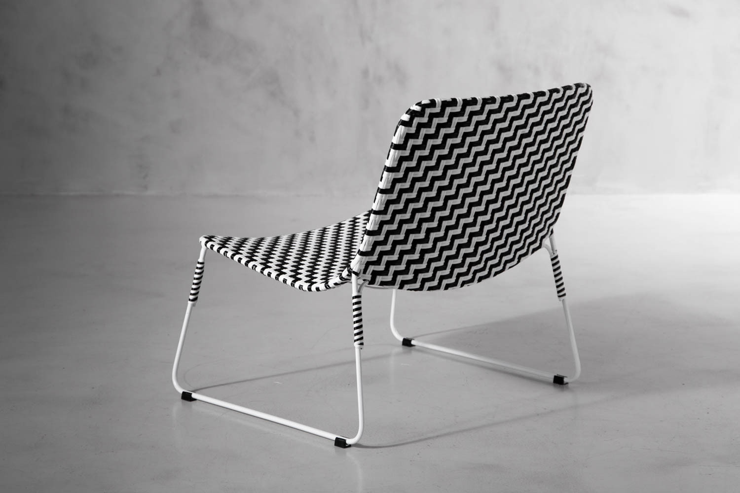 Clifton Chair - Black & White Armchairs - 5