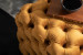 Barkley Velvet Tufted Cube Ottoman - Aged Mustard Ottomans - 4