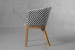 Cala Chair - Black & White Armchairs - 1