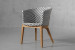 Cala Chair - Black & White Armchairs - 2