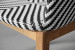 Cala Chair - Black & White Armchairs - 7