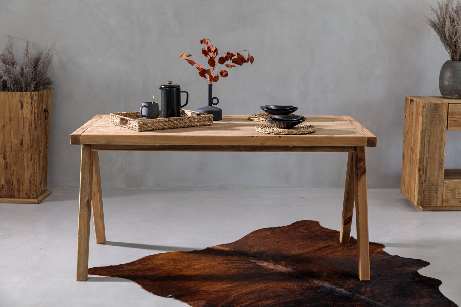 SENS DINING TABLE ¥5,000 Excelsior Dining Table 1.5m For Sale | Cielo