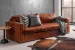 Archer Leather 4-Seater Couch - Burnt Tan 4 Seater Leather Couches - 5