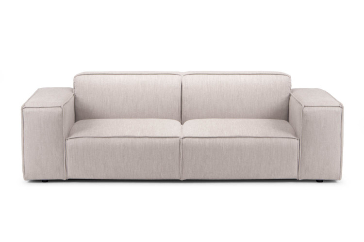 Jagger 3 Seater Couch - Taupe