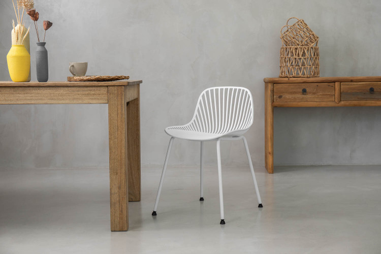 Yara Dining Chair - White Yara Dining Chair Collection - 1