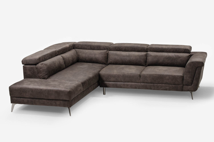 Laurence Corner Couch - Fossil