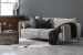 Ottavia 3 Seater Couch - Stone