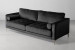 Hayden 3 Seater Velvet Couch - Midnight