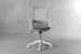 Carl Office Chair - White Office Chairs - 3