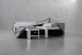 Protective Cover - Santa Cruz Pool Lounger & Side Table - Grey Protective Covers - 1