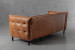 Edison 3 Seater Leather Couch - Vintage Tan Leather Couches - 7