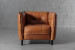 Edison Leather Armchair - Vintage Tan Armchairs - 5