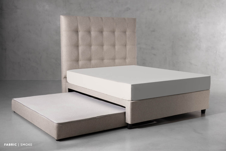 Alexa Dual Function Bed - Smoke - Queen Queen Size Beds - 4