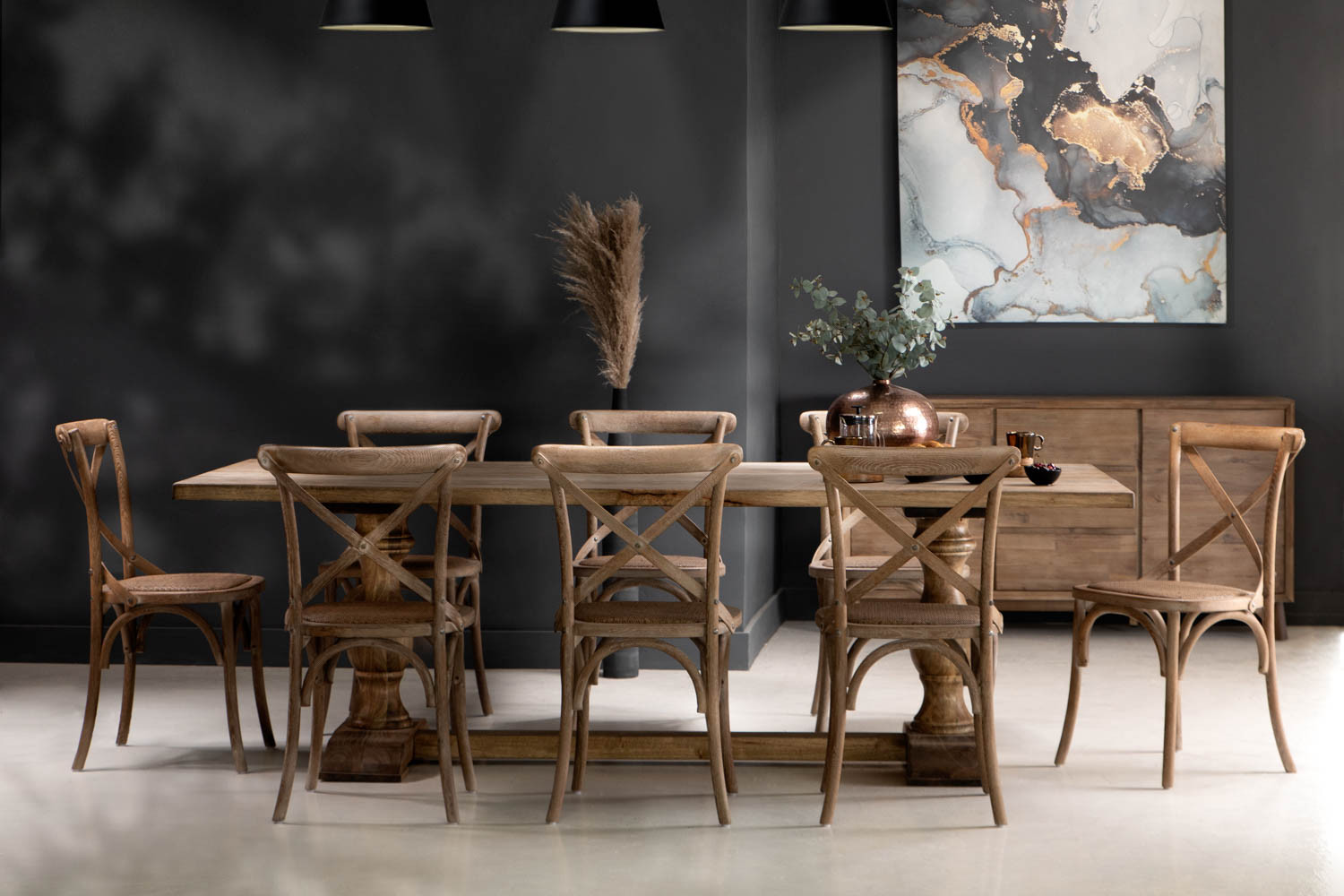 Bordeaux Provance 8-Seater Dining Set 2.4m | Cielo