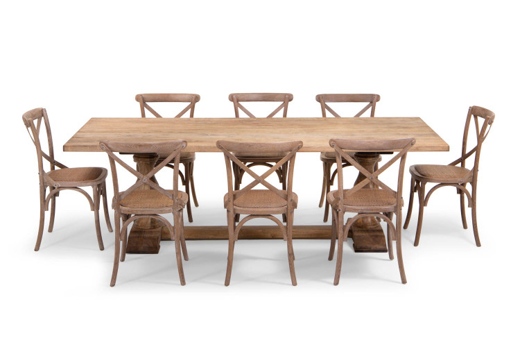 Bordeaux Provance Dining Set -  2.4m -