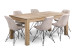 Montreal Enzo 6 Seater Dining Set (1.8m) - Vintage Stone