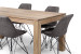 Montreal Enzo 6 Seater Dining Set (1.8m) - Vintage Grey 6 Seater Dining Sets - 8