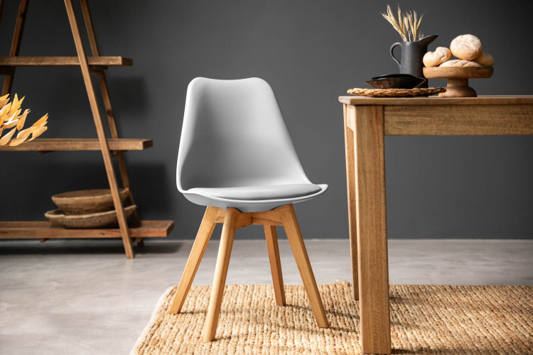Atom Dining Chair - Grey Dining Chairs - 5