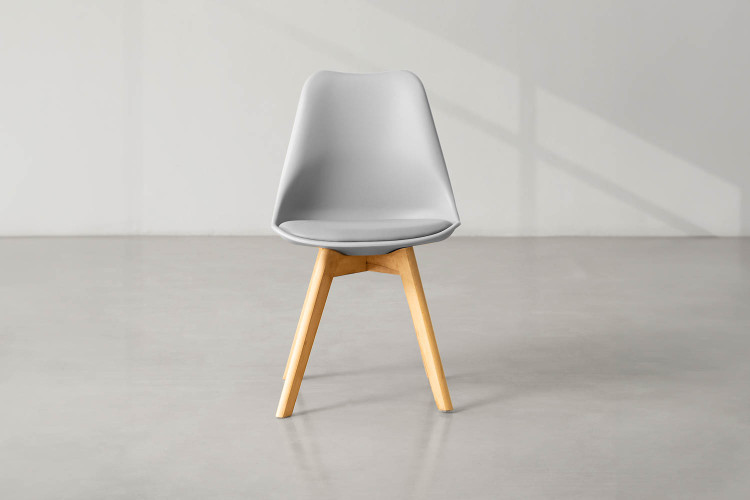 Atom Dining Chair - Grey Dining Chairs - 1
