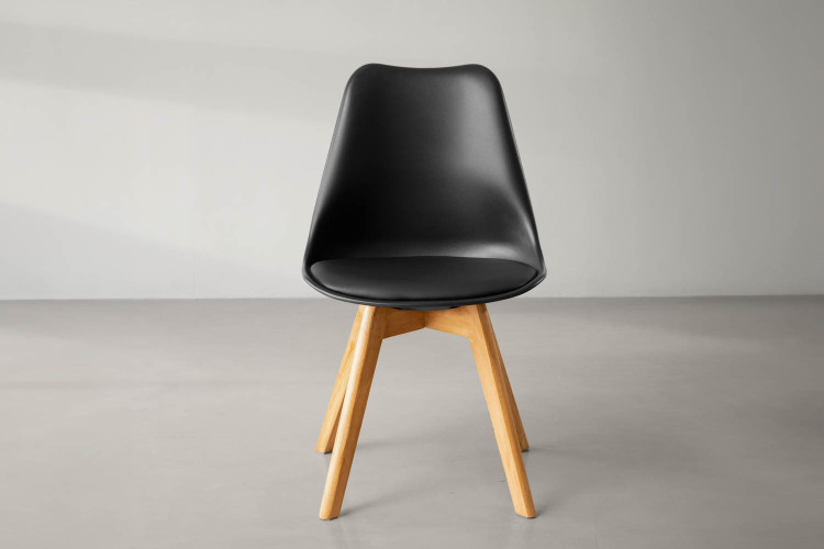 Atom Dining Chair - Black Dining Chairs - 1
