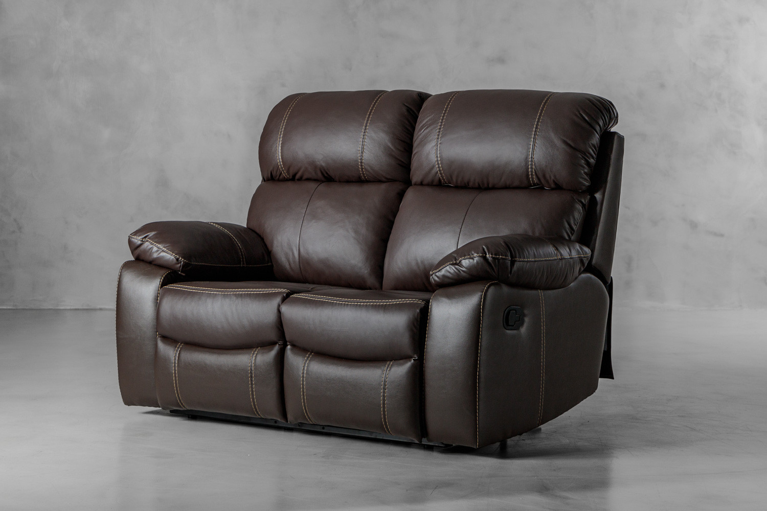 Oscar 2-Seater Leather Recliner - Coco 2 Seater Recliners - 1