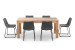 Montreal Halo 6 Seater Dining Set (1.8m) - Storm Grey 6 Seater Dining Sets - 7