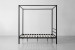 Aurora 4-Poster Bed - Queen - Matt Black Queen Size Beds - 7