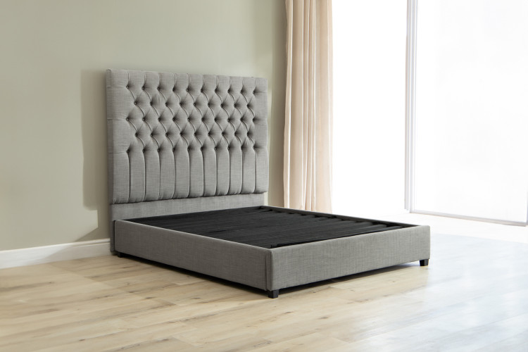 Kate Kylan Bed Set - Queen - Alaska Grey Queen Size Beds - 3