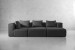 Montclair Grand Modular Couch - Shadow Fabric Modular Couches - 2
