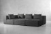 Montclair Grand Modular Couch - Shadow Fabric Modular Couches - 4