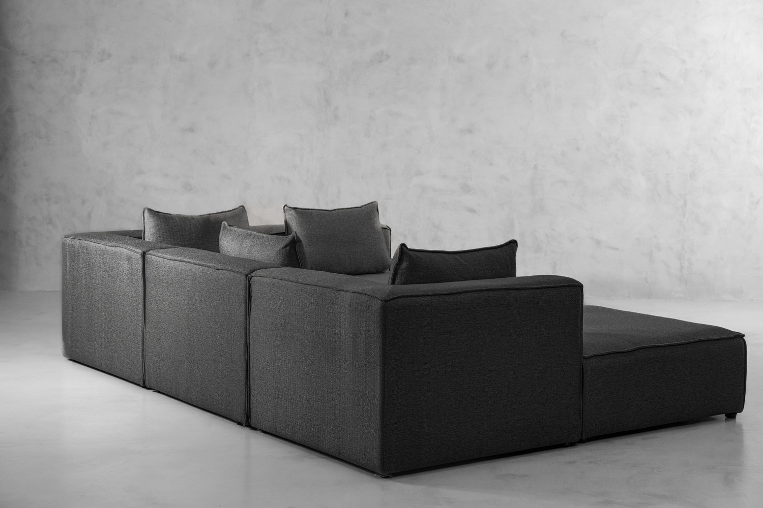 Montclair Grand Modular Couch Cielo