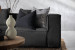 Montclair Modular - L-Shape Couch - Shadow Fabric Modular Couches - 11