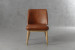 Cole Leather Dining Chair - Burnt Tan Dining Chairs - 2