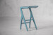 Solo Counter Bar Chair - Matt Cobalt Blue Solo Bar Chair Collection - 4