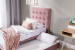 Alexa - 3/4 Dual Function Bed -  Velvet Pink Kids Beds - 4