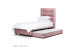 Alexa - 3/4 Dual Function Bed -  Velvet Pink Kids Beds - 2
